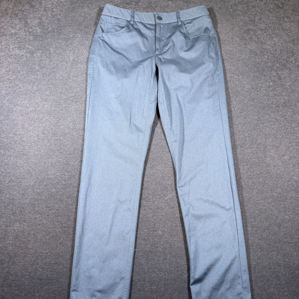 johnnie-O Prep-Formance Pants Mens 32x32 Blue Golf Performance Stretch Trousers